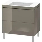 Duravit L-Cube Waschtisch-Unterschrank LC6937N8989 80 x 48 cm, ohne Hahnloch,...