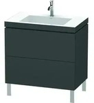 Duravit L-Cube Waschtisch-Unterschrank LC6937O4949 80 x 48 cm, 1 Hahnloch,...