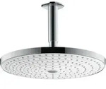 hansgrohe Raindance Select Kopfbrause 27337400 S 300 2jet, wei&szlig;/chrom, mit