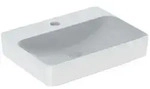 Geberit VariForm Aufsatzwaschtisch 500781002 60x45cm, mit Hahnlochbank, ohne