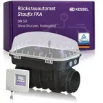 KESSEL R&uuml;ckstauautomat Staufix FKA f&uuml;r f&auml;kalienhaltiges Abwasser 84000 DN...