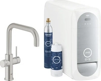Grohe 31456DC1, Grohe Blue Home K&uuml;chenarmatur 31456DC1 supersteel, U-Auslauf,