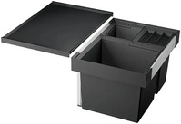 Blanco 521473, Blanco Abfallsystem 521473 3 Beh&auml;lter, mit Systemdeckel, 1x 30 l, 2x