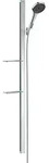 hansgrohe Rainfinity Brauseset 27674000 Brausekopf 130mm, Brausestange 150cm, 9