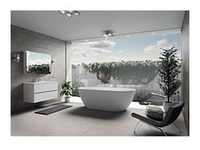 Riho Bilbao freistehende Badewanne B118001105 weiß matt, 170x80cm, mit...