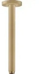 hansgrohe S Deckenanschluss 27389140 300mm, brushed bronze, DN 15, runde Rosette