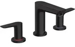 hansgrohe Talis E Waschtisch-3-Loch-Armatur 71733670 mit Ablaufgarnitur, mattschwarz