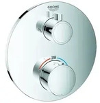 Grohe Grohtherm Fertigmontageset 24076000 UP-Brause-Thermostat, mit