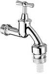 Schell Auslaufventil 034410699 G 3/4 AG, verchromt, Knebelgriff,