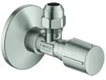 Grohe Eckventil 22037DC0 1/2" x 3/8", Metallgriff, Rosette,...
