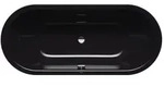 Kaldewei Classic duo oval Badewanne 291200010701 180x80cm, schwarz