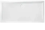 Hoesch Muna Mineralguss-Duschwanne 4189.010 150 x 90 x 3 cm, wei&szlig;, aus Solique,