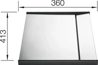 Blanco 223067, Blanco Tropf 223067 anlegbar, Edelstahl, f&uuml;r alle