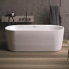 Riho Modesty freistehende Badewanne B090001005 weiß, 170x76cm, ohne...