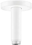 hansgrohe S Deckenanschluss 27393700 100mm, mattwei&szlig;, DN 15, runde Rosette