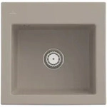 Villeroy und Boch Subway 50 S Einbausp&uuml;le 331501AM mit Ablaufgarnitur und