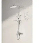Kludi Shower-System 8005005-00 mit Kopf- und Handbrause, chrom