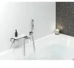 Grohe Plus Wannen-Einhebelmischer 33553003 chrom, Laminarstrahlregler, Wandmontage
