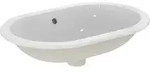 Ideal Standard Connect Einbauwaschtisch E504901 oval, ohne Hahnloch, mit &Uuml;berlauf,