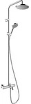 hansgrohe Vernis Blend Showerpipe 200 1jet 26274000 mit Wannenthermostat, chrom