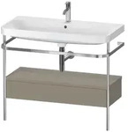 Duravit Happy D.2 Plus M&ouml;belwaschtisch-Kombination HP4843O9292 97,5 x 49 cm, 1