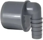 Airfit Schlauchwinkel 50010SW DN 50 x &Oslash; 18-21,7 mm, &Uuml;bergang vom Schlauch zum