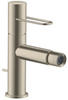 Axor Uno Bidetarmatur 38211820 Brushed Nickel, mit Bügelgriff, mit...