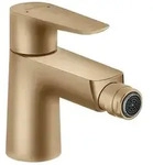 hansgrohe Talis E Bidet-Einhebelmischer 71720140 brushed bronze, mit Ablaufgarnitur