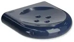 Hewi 477 Seifenhalter 477.02.20050 120mm, mit Noppen, stahlblau
