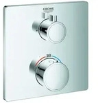 Grohe Grohtherm Fertigmontageset 24078000 UP-Brause-Thermostat, chrom