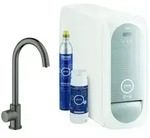 Grohe Blue Home Sp&uuml;ltisch-Einhebelmischer 31498AL1 hard graphite geb&uuml;rstet,