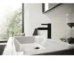 hansgrohe Finoris 110 Waschtischarmatur 76023670 mit Push-Open Ablaufgarnitur,