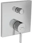 hansgrohe Finoris Fertigmontageset 76416000 Unterputz-Wannenarmatur, mit integrierter