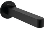 hansgrohe Finoris Wanneneinlauf 76410670 Wandmontage, Ausladung 174mm, mattschwarz