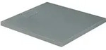 Duravit Rechteck-Duschwanne 720166180000000 100 x 90 x 5 cm, Beton grau