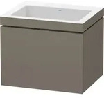 Duravit L-Cube Waschtisch-Unterschrank LC6916N9090 60 x 48 cm, ohne Hahnloch,...