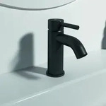 Ideal Standard Ceraline Waschtischarmatur BC822XG Silk Black, mit Push-open