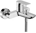 hansgrohe Rebris E Wannenarmatur 72450000 Aufputz, 2 Verbraucher, Ausladung 182mm,