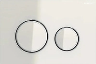 Geberit 115884JL1, Geberit Sigma 50 Round Bet&auml;tigungsplatte 115884JL1 Platte/Ringe