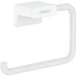 hansgrohe AddStoris Papierrollenhalter 41771700 ohne Deckel, Wandmontage,...