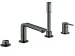 Grohe Lineare Fertigmontageset 19577AL1 hard graphite geb&uuml;rstet,
