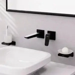 hansgrohe Logis Einhebel-Waschtisch-Armatur 71256670 mattschwarz, Unterputz, f&uuml;r