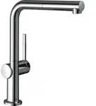 hansgrohe Talis M54 K&uuml;chenarmatur 72860000 Niederdruck, mit Ausziehauslauf,...