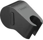 hansgrohe WallStoris Push-Brausehalter 27917670 f&uuml;r Handbrause, Mattschwarz