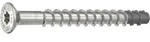 HECO MULTI-MONTI-plus F - Edelstahl A4 - 7,5x125 - Senkkopf - TX 30