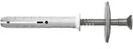 fischer Nageld&uuml;bel N 6 x 40/10 S D Senkkopf und Dichtscheibe A2 nichtrostender Stahl