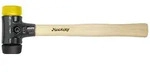 Wiha Schonhammer Safety mittelweich/mittelhart mit Hickory-Holzstiel, Rund-Schlagkopf