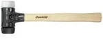 Wiha Schonhammer Safety mittelweich/sehr hart mit Hickory-Holzstiel, Rund-Schlagkopf