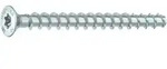 HECO MULTI-MONTI-plus F - Stahl wei&szlig; verzinkt - 7,5x140 mm - Senkkopf TX40