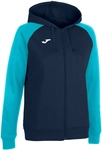 JOMA Academy IV Kapuzen-Trainingsjacke M&auml;dchen 342 - marineblau/t&uuml;rkis 152